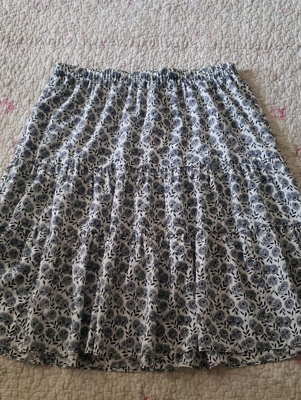 Theory Flounce Tiered Skirt M